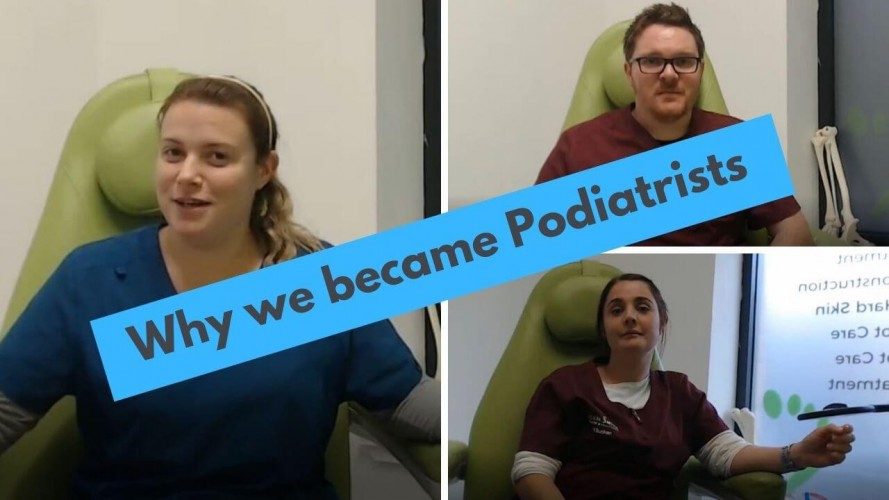 Why did we become Podiatrists?